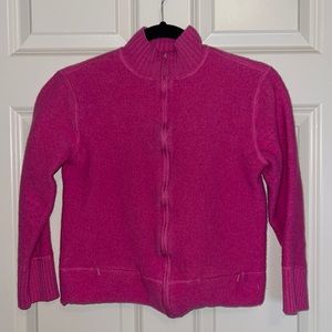 100% Wool petite Pink Sweater